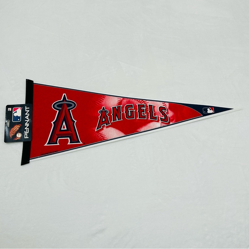 Los Angeles LA Angels Anaheim MLB Baseball Classic Felt Pennant Banner Flag 30”